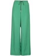Astraet High-waisted Trousers - Green