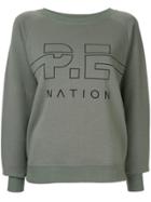 P.e Nation Swingman Sweatshirts - Green