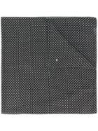 Saint Laurent Printed New Scarf - Black