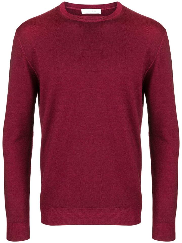 Cruciani Slim Fit Jumper - Red