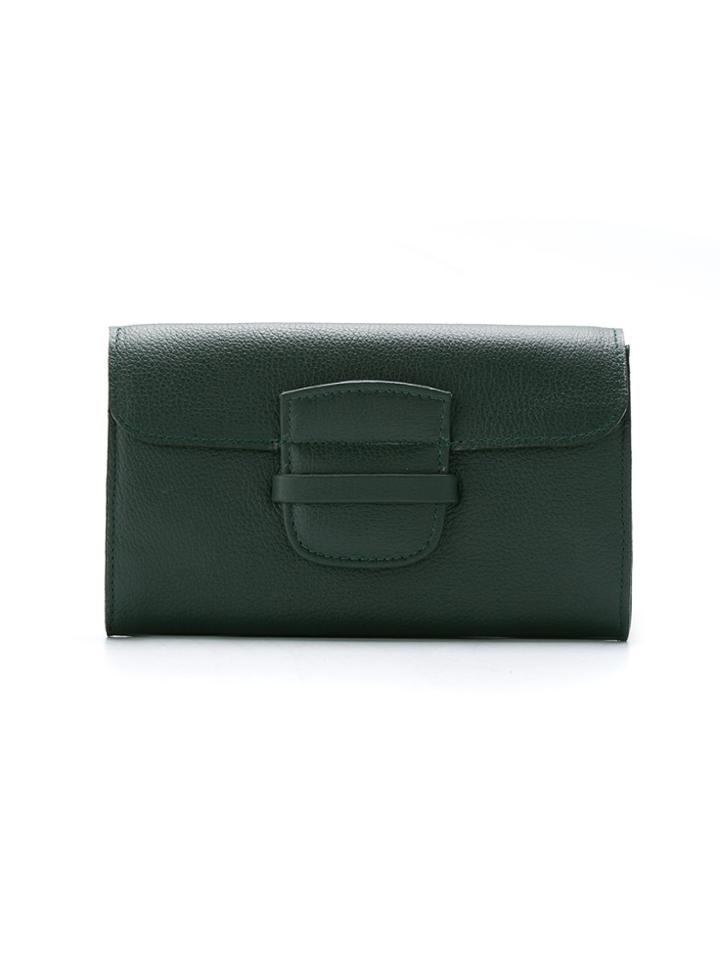 Sarah Chofakian Leather Wallet - Green