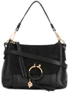 See By Chloé Joan Crossbody Bag, Women's, Black, Calf Leather/leather