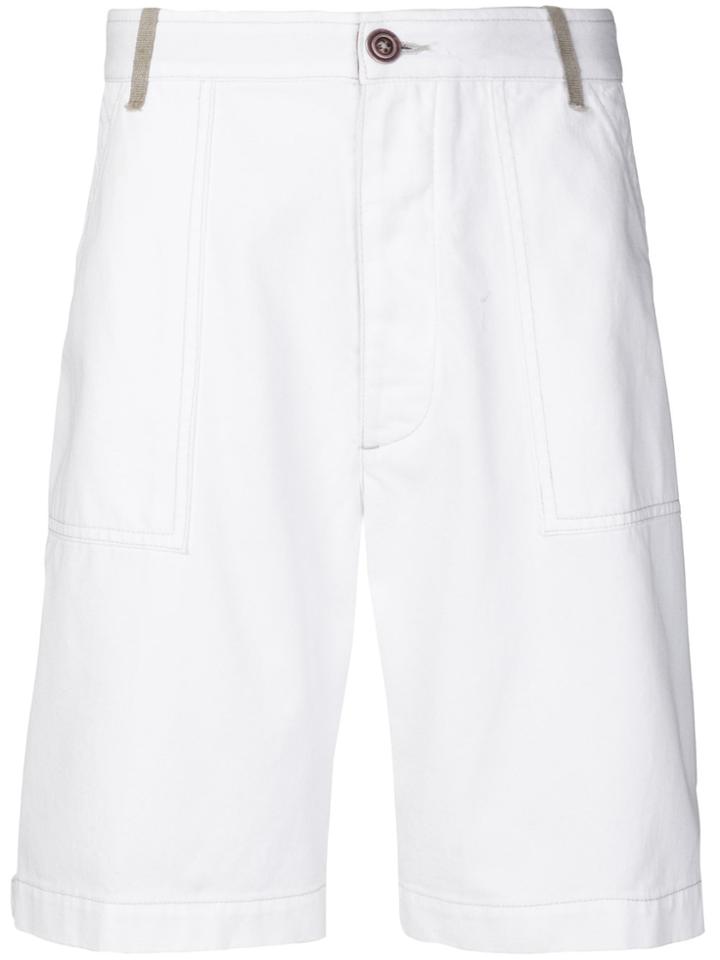 Pence Bermuda Shorts - White