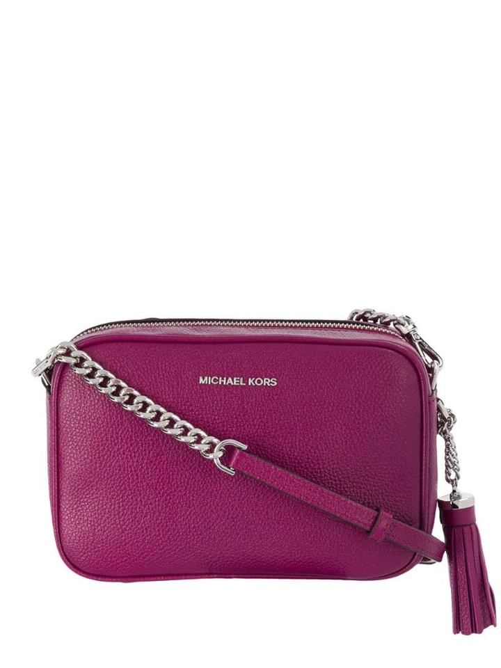 Michael Michael Kors Medium Ginny Shoulder Bag - Purple