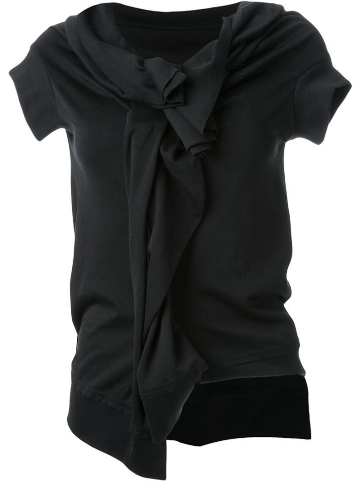 Yohji Yamamoto Gathered Front Top