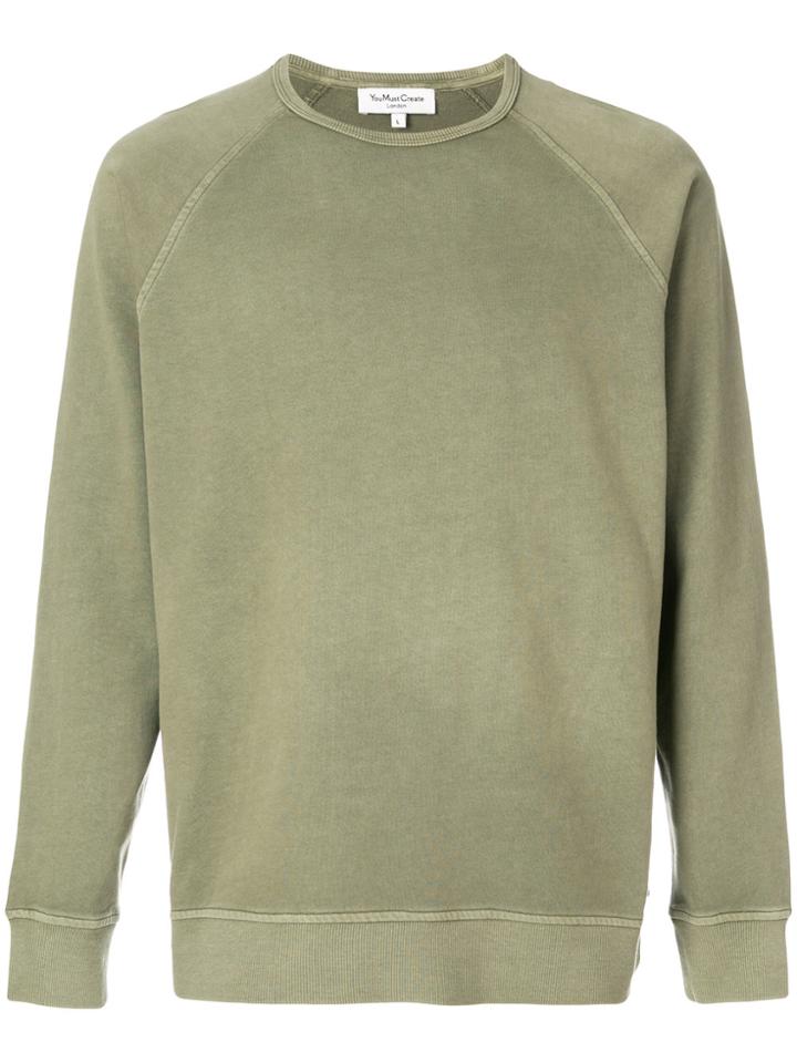 Ymc Crew Neck Sweatshirt - Green