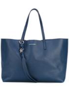 Alexander Mcqueen - Skull Shopper Tote - Women - Leather - One Size, Blue, Leather