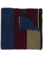 Ps Paul Smith Embroidered Scarf - Blue