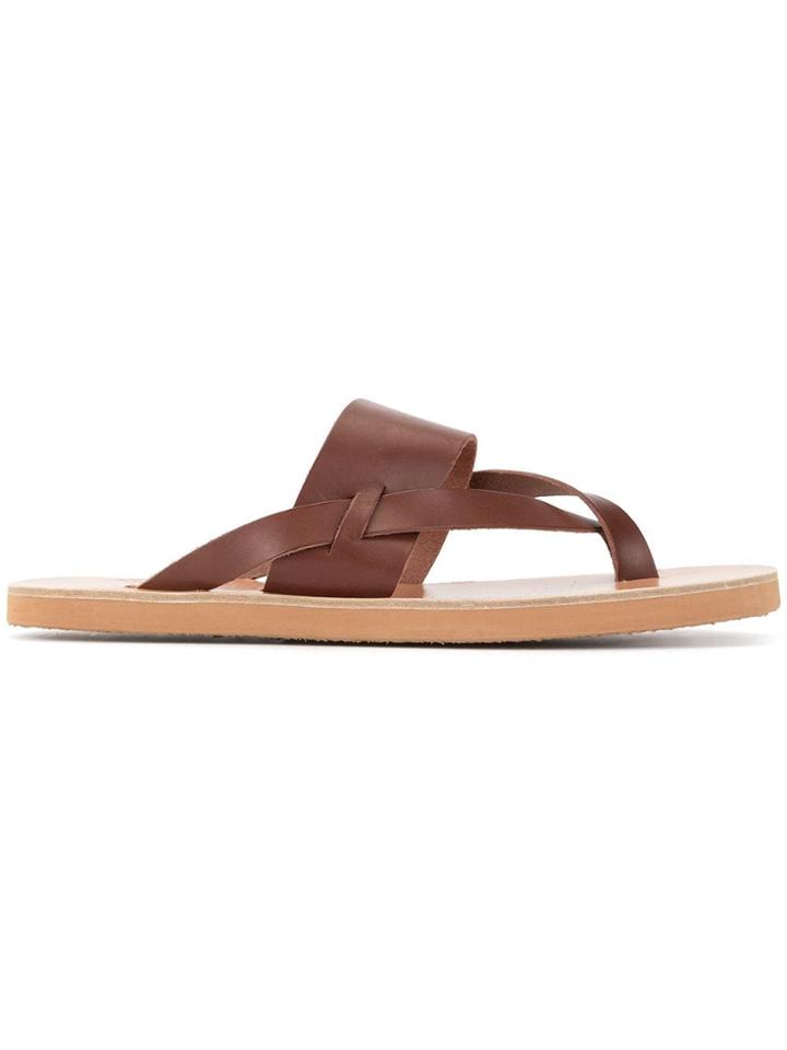 Ancient Greek Sandals Zinon Sandals - Brown