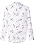 Kenzo 'cheongsam Flower' Shirt - White