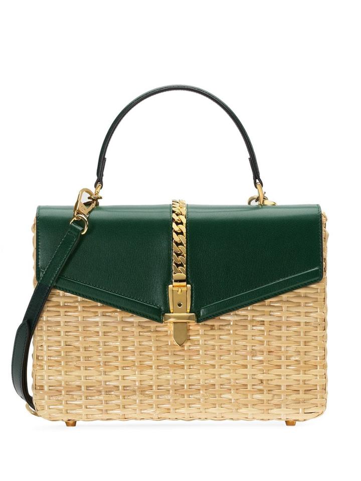 Gucci Sylvie Small Tote Bag - Green
