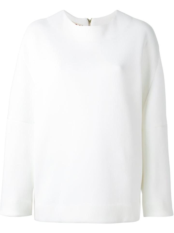 Marni Rear Ring Zip Blouse