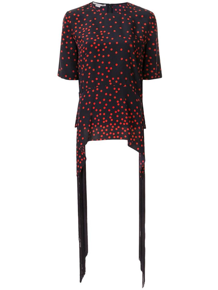 Stella Mccartney Milton Dotted Blouse - Blue