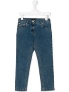 Dolce & Gabbana Kids Regular Jeans, Girl's, Size: 12 Yrs, Blue