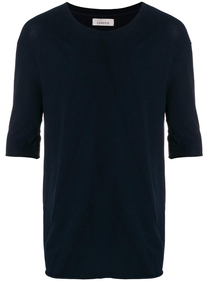 Laneus 3/4 Sleeve T-shirt - Black