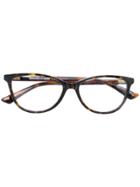 Mcq By Alexander Mcqueen Eyewear Havana Glasses - Brown