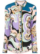 Emilio Pucci Printed Shirt - Pink & Purple
