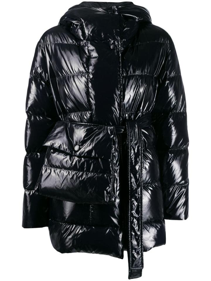 Bacon Hooded Padded Jacket - Black