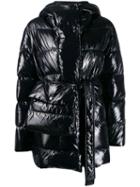 Bacon Hooded Padded Jacket - Black