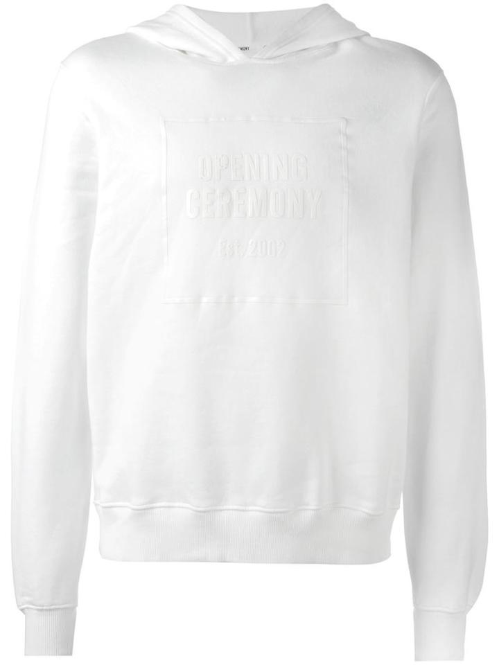Opening Ceremony Logo Hoodie, Adult Unisex, Size: Xs, Cotton