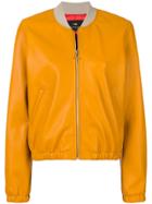 Ps By Paul Smith Zip-front Bomber Jacket - Yellow & Orange