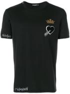 Dolce & Gabbana Heart Embellished T-shirt - Black