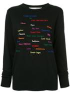 Tu Es Mon Trésor The Orchestra Long Sleeve T-shirt - Black