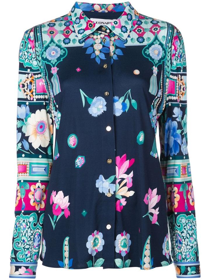 Leonard Carioca Shirt - Blue