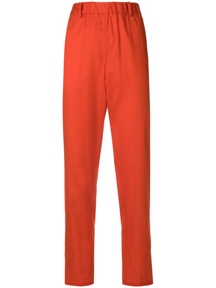 Mauro Grifoni Cropped Trousers - Red