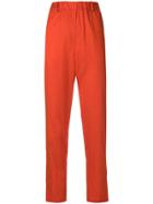 Mauro Grifoni Cropped Trousers - Red
