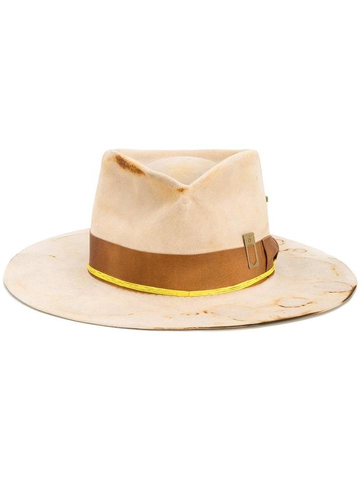 Nick Fouquet 'okechobee' Hat, Men's, Size: 60, Nude/neutrals, Beaver Fur