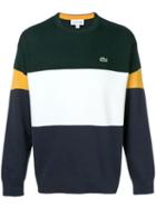 Lacoste Colourblock Sweater - Green