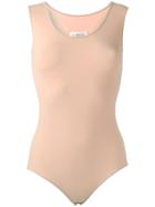 Maison Margiela Sleeveless Body, Women's, Size: 38, Nude/neutrals, Elastodiene/polyamide