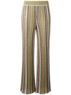 Missoni Striped Wide Leg Trousers, Women's, Size: 42, Cupro