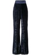 Silvia Tcherassi High Waisted Trousers - Blue