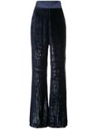 Silvia Tcherassi High Waisted Trousers - Blue