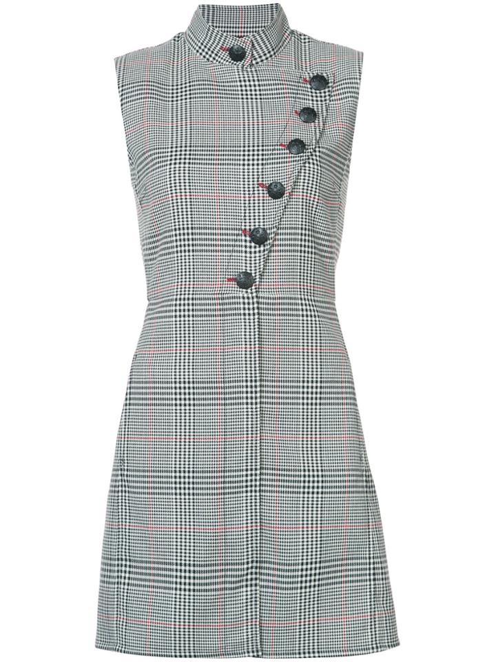 Veronica Beard Mandarin Style Dress - Black