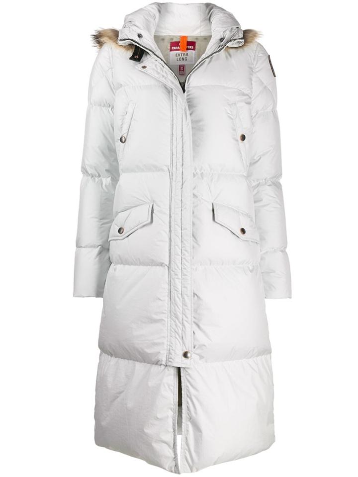 Parajumpers Hooded Padded Coat - White