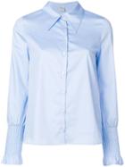 Baum Und Pferdgarten Elasticated Sleeve Shirt - Blue