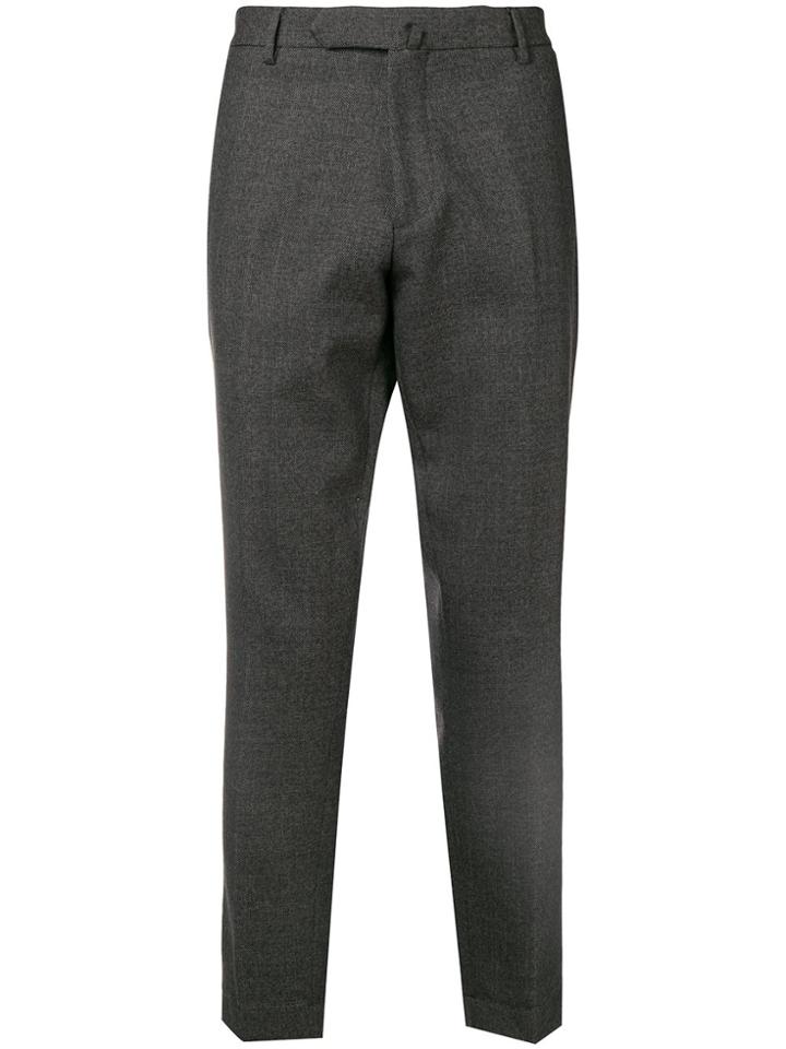 Dell'oglio Cropped Trousers - Grey
