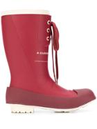 Undercover A Clockwork Orange Rain Boots - Red