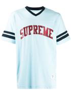 Supreme Glitter Arc Football Top - Blue