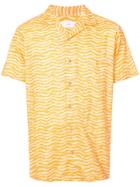Onia Graphic Print Shirt - Yellow & Orange