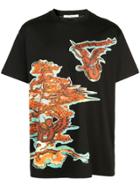 Givenchy Bonsai Tree Printed T-shirt - Black