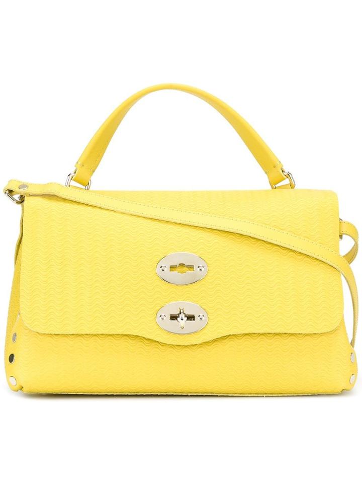 Zanellato Clasp Closure Tote Bag - Yellow