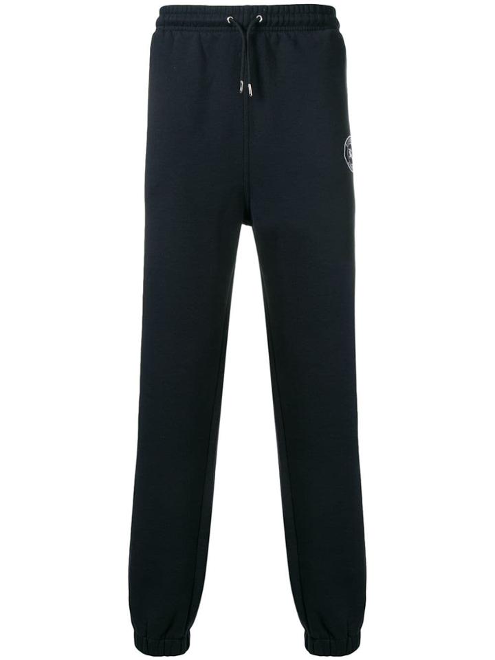 Burberry Logo Track Pants - Blue