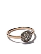 Pomellato 18kt Rose Gold Small Sabbia Brown Diamond Ring