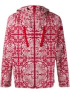 White Mountaineering Bandana Print Hooded Jacket