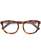 Chloé - Tortoiseshell Round Glasses - Women - Acetate - 53, Brown, Acetate