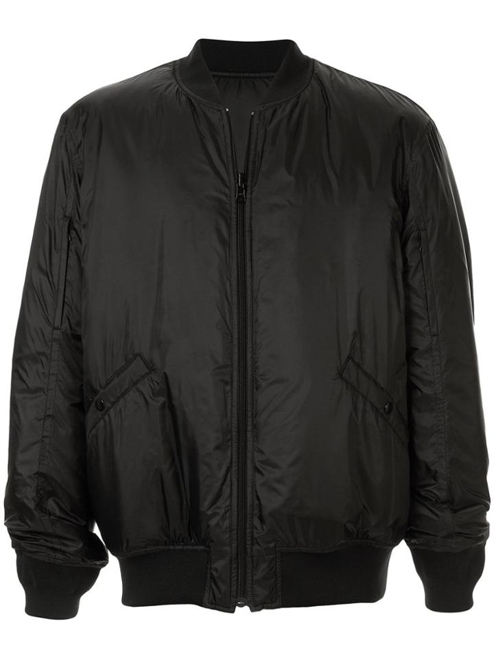 Undercover Padded Bomber Jacket - Black